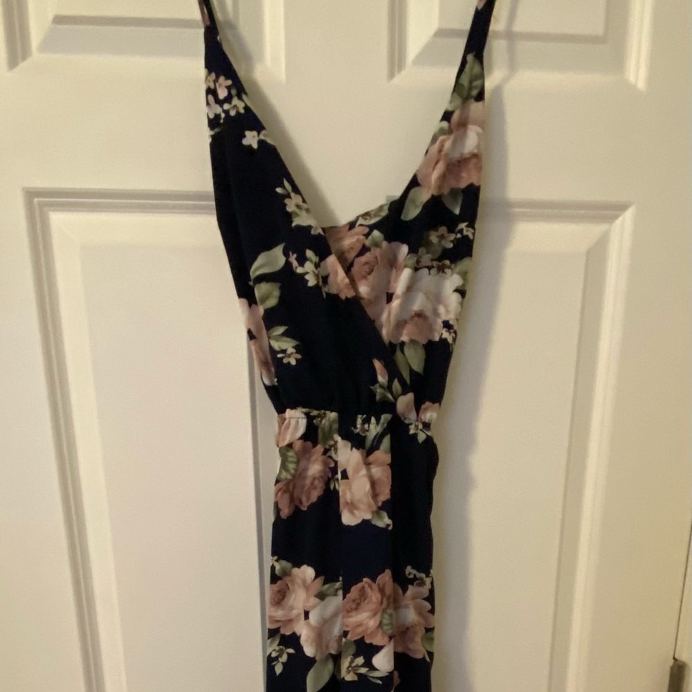 Elegant flowers romper